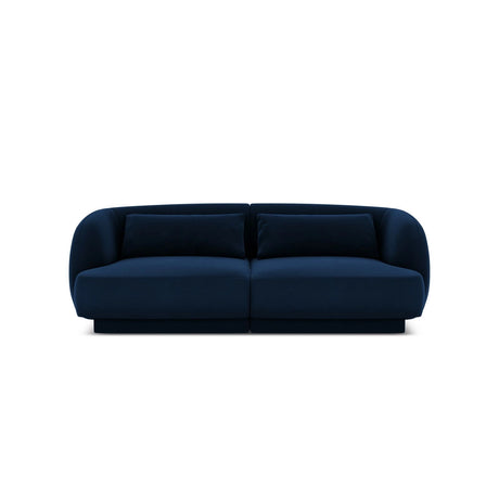 Tulum 2-Sitzer Sofa aus Samt in Königsblau (Bluvel 86), 180x90x70 cm von Cosmopolitan Design – Bild 1