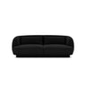 Tulum 2-Sitzer Sofa aus Samt in Schwarz (Bluvel 19), 180x90x70 cm von Cosmopolitan Design – Bild 1