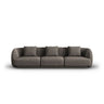 Tulum 3-Sitzer Sofa aus Chenille in Grau (Haga 16), 255x90x70 cm von Cosmopolitan Design – Bild 1