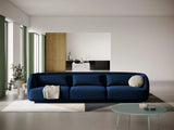 Tulum 3-Sitzer Sofa aus Samt in Königsblau (Bluvel 86), 255x90x70 cm von Cosmopolitan Design – Bild 2