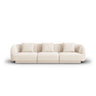 Tulum 3-Sitzer Sofa aus Samt oder Chenille, 255x90x70 cm von Cosmopolitan Design – Bild 1