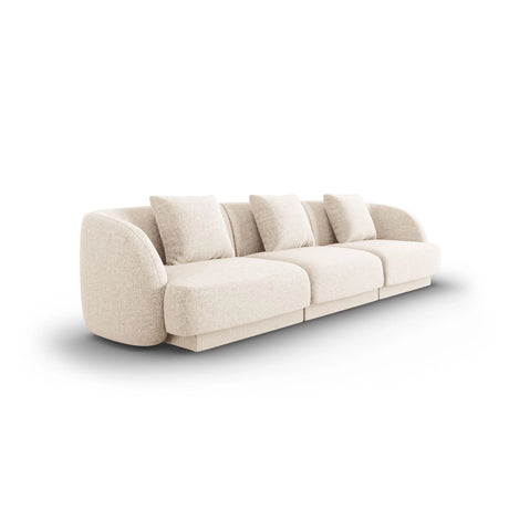 Tulum 3-Sitzer Sofa aus Samt oder Chenille, 255x90x70 cm von Cosmopolitan Design – Bild 3
