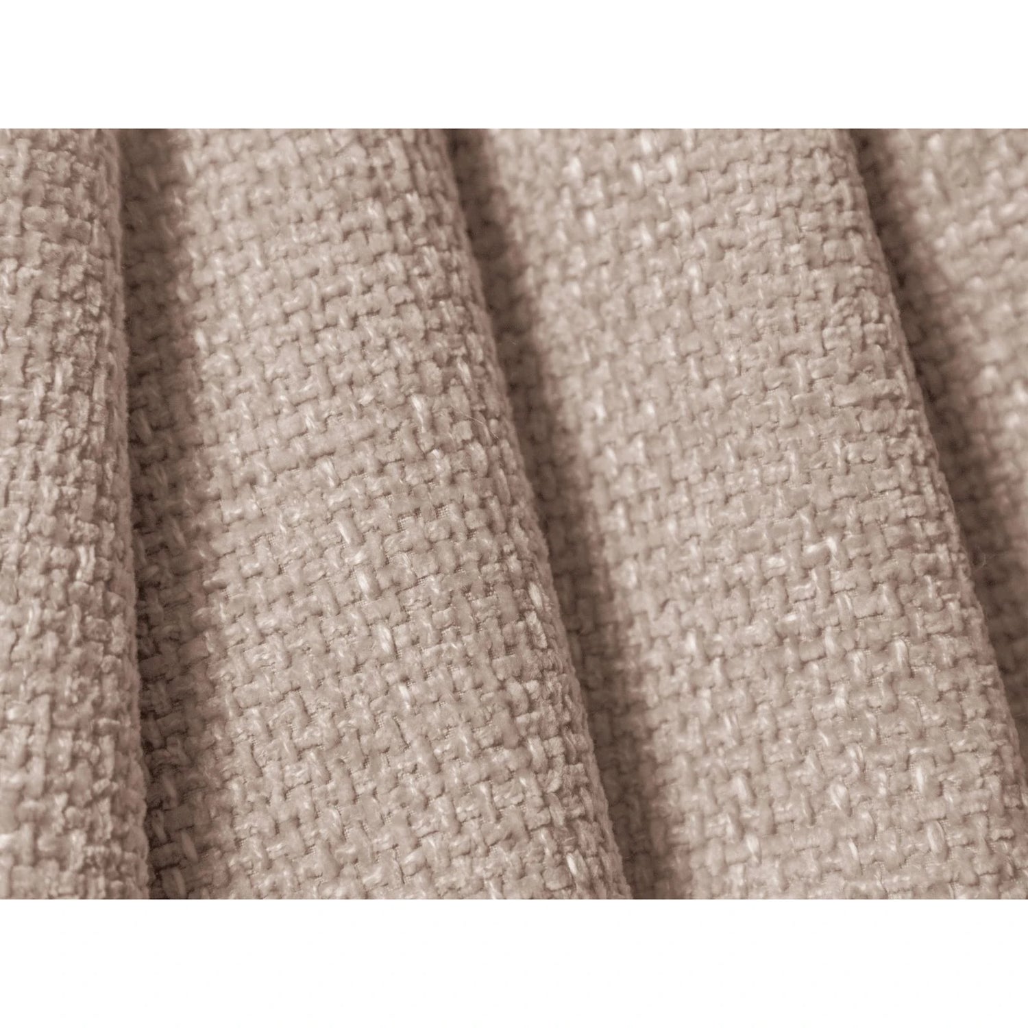 Tulum 4-Sitzer Ecksofa, Rechte Seite, aus Chenille in Beige (Haga 30), 255x156x70 cm von Cosmopolitan Design – Bild 5