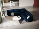 Tulum 5-Sitzer Ecksofa, Symmetrisch, aus Samt in Königsblau (Bluvel 86), 255x255 cm von Cosmopolitan Design – Bild 2