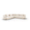 Tulum 5-Sitzer Ecksofa, Symmetrisch, aus Samt oder Chenille, 255x255 cm von Cosmopolitan Design – Bild 1