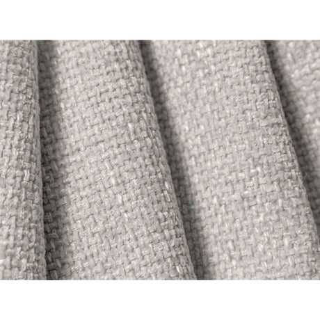 Tulum 6-Sitzer Panorama Ecksofa, Rechte Seite, aus Chenille in Hellgrau (Haga 06), Beine aus Schwarzes Plastik, 330x255x70 cm von Cosmopolitan Design – Bild 5
