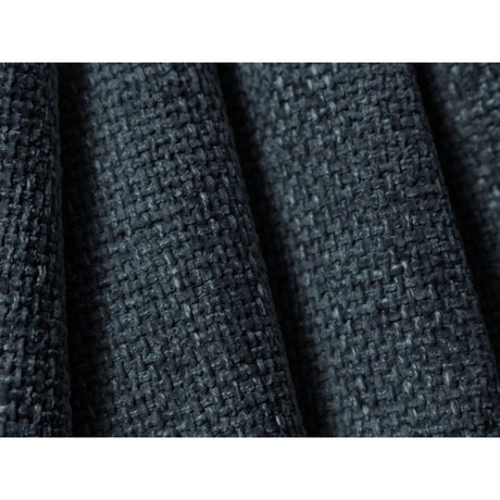 Tulum 6-Sitzer Panorama Ecksofa, Rechte Seite, aus Chenille in Königsblau (Haga 86), Beine aus Schwarzes Plastik, 330x255x70 cm von Cosmopolitan Design – Bild 5