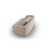 Tulum Sessel aus Chenille in Beige (Haga 30), 103x90x70 cm von Cosmopolitan Design – Bild 4