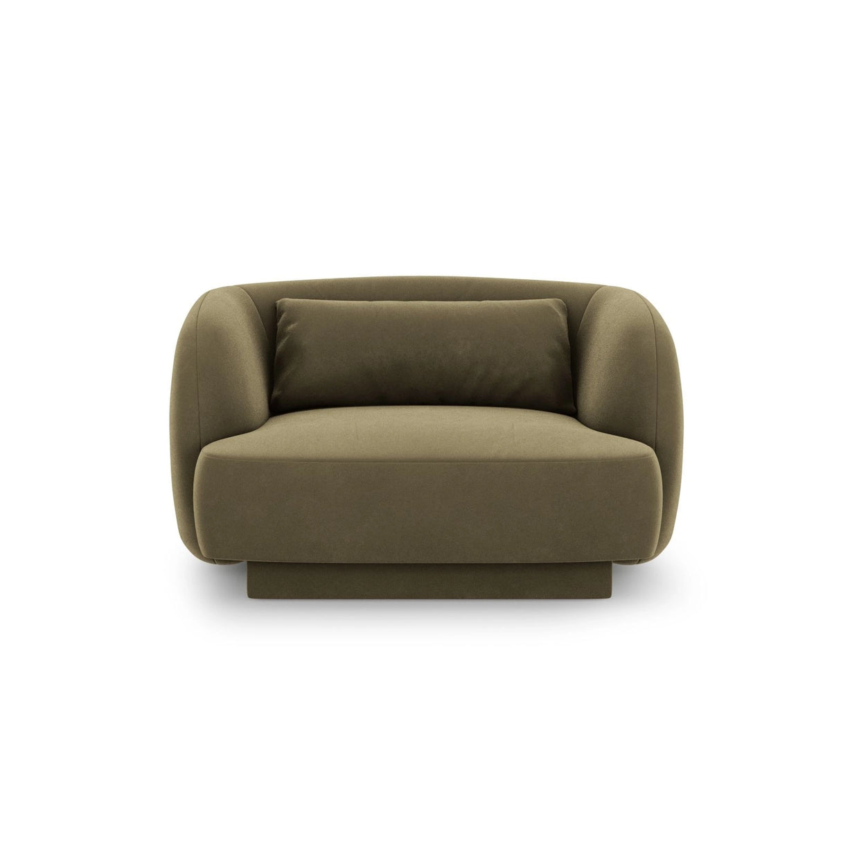 Tulum Sessel aus Samt in Grün (Bluvel 77), 103x90x70 cm von Cosmopolitan Design – Bild 1