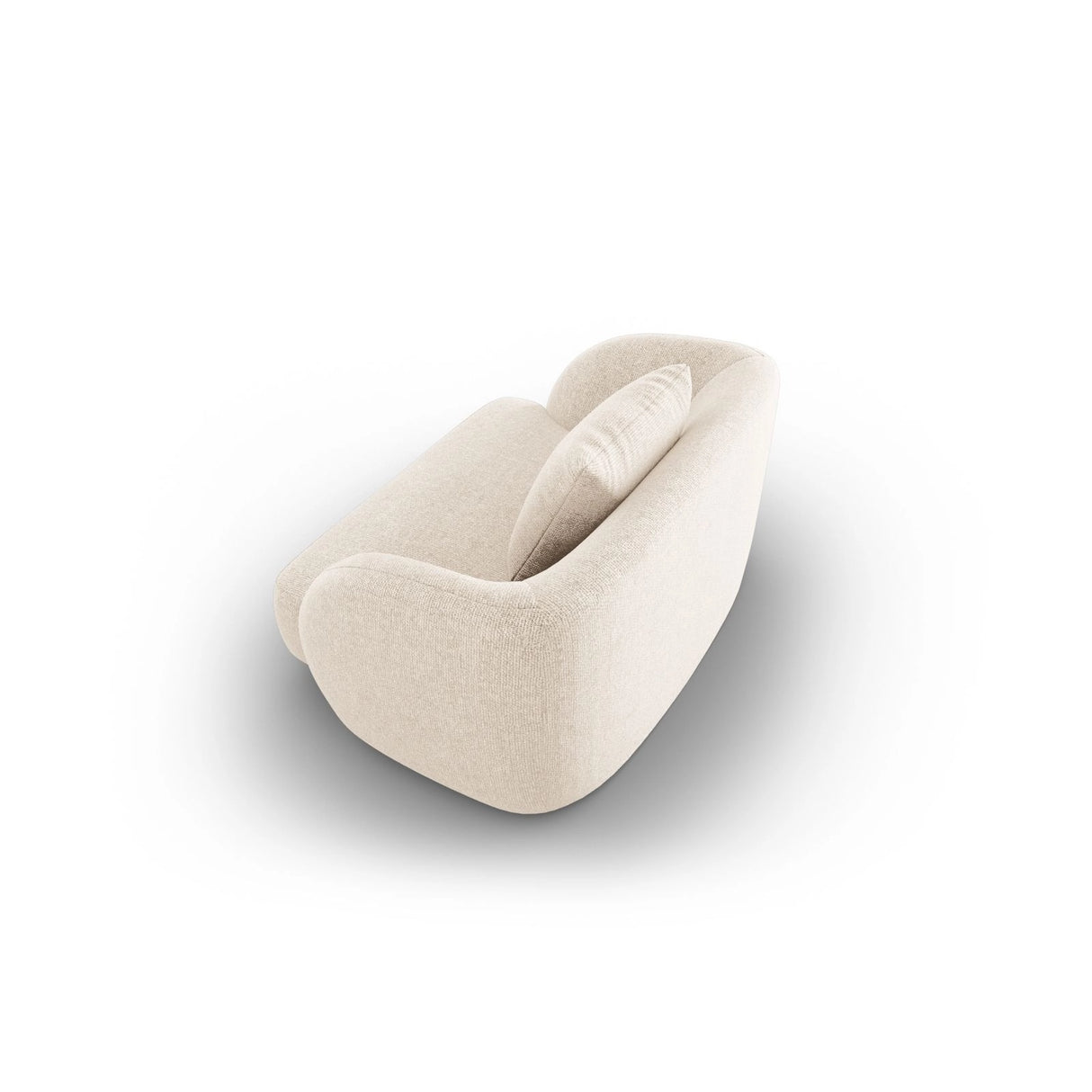 Tulum Sessel aus Samt oder Chenille, 103x90x70 cm von Cosmopolitan Design – Bild 4