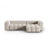Verona 3-Sitzer Ecksofa, Rechte Seite, aus Samt oder Strukturstoff, 260x145 cm von Cosmopolitan Design – Bild 1
