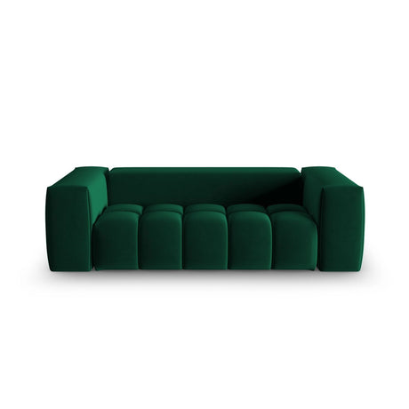 Verona 3-Sitzer Sofa aus Samt in Flaschengrün (Casino Deep Green), 200x85 cm von Cosmopolitan Design – Bild 1