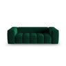 Verona 3-Sitzer Sofa aus Samt in Flaschengrün (Casino Deep Green), 200x85 cm von Cosmopolitan Design – Bild 1