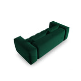 Verona 3-Sitzer Sofa aus Samt in Flaschengrün (Casino Deep Green), 200x85 cm von Cosmopolitan Design – Bild 4