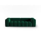 Verona 3-Sitzer Sofa aus Samt in Flaschengrün (Casino Deep Green), 230x85 cm von Cosmopolitan Design – Bild 1