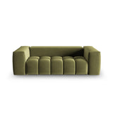 Verona 3-Sitzer Sofa aus Samt in Hellgrün (Casino Forest), 200x85 cm von Cosmopolitan Design – Bild 1