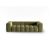 Verona 3-Sitzer Sofa aus Samt in Hellgrün (Casino Forest), 230x85 cm von Cosmopolitan Design – Bild 1