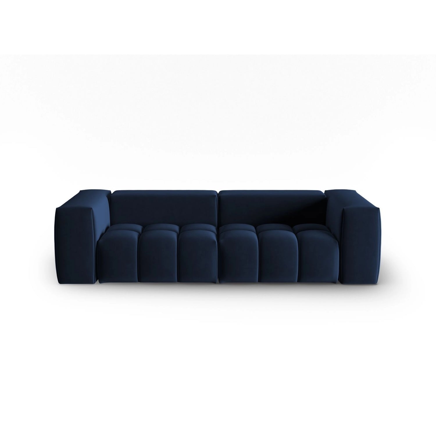 Verona 3-Sitzer Sofa aus Samt in Königsblau (Casino Deep Blue), 230x85 cm von Cosmopolitan Design – Bild 1
