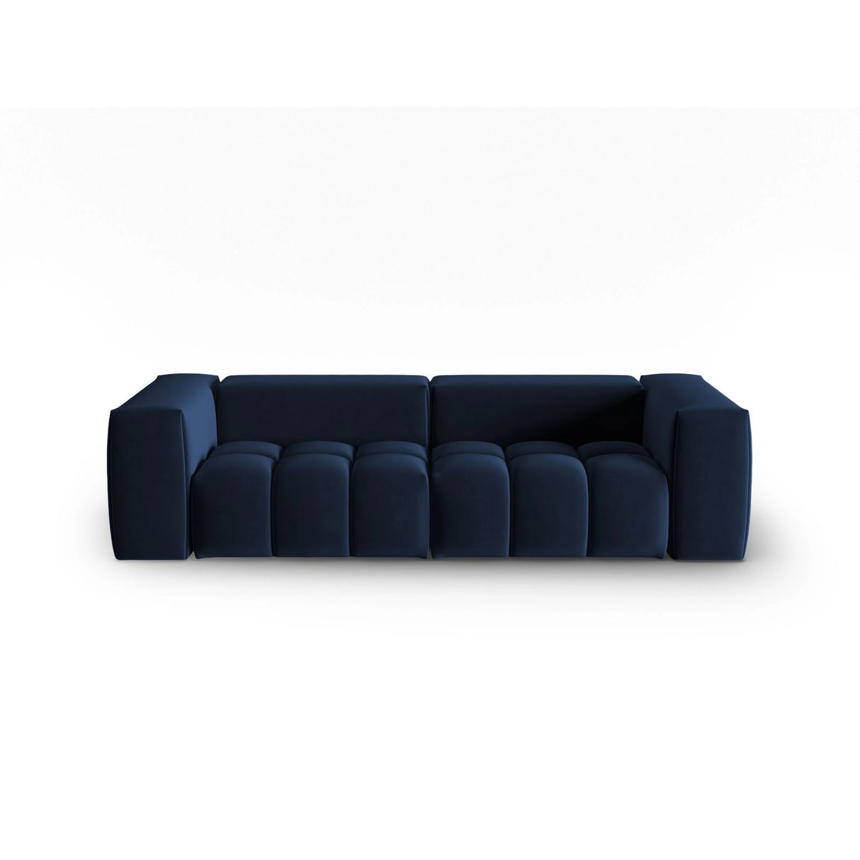 Verona 3-Sitzer Sofa aus Samt in Königsblau (Casino Deep Blue), 230x85 cm von Cosmopolitan Design – Bild 1