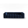 Verona 3-Sitzer Sofa aus Samt in Königsblau (Casino Deep Blue), 230x85 cm von Cosmopolitan Design – Bild 1