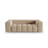 Verona 3-Sitzer Sofa aus Samt in Sand (Casino Lion), 200x85 cm von Cosmopolitan Design – Bild 1