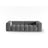 Verona 3-Sitzer Sofa aus Samt in Warmes Grau (Casino Anthracite), 230x85 cm von Cosmopolitan Design – Bild 1