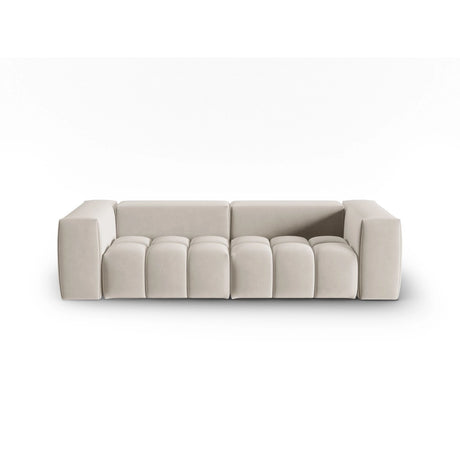 Verona 3-Sitzer Sofa aus Samt oder Strukturstoff, 230x85 cm von Cosmopolitan Design – Bild 1