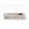 Verona 3-Sitzer Sofa aus Samt oder Strukturstoff, 230x85 cm von Cosmopolitan Design – Bild 1