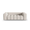 Verona 3-Sitzer Sofa aus Strukturierter Stoff in Beige (Sorella 03), 200x85 cm von Cosmopolitan Design – Bild 1