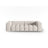 Verona 3-Sitzer Sofa aus Strukturierter Stoff in Beige (Sorella 03), 230x85 cm von Cosmopolitan Design – Bild 1