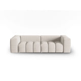 Verona 3-Sitzer Sofa aus Strukturierter Stoff in Beige (Sorella 03), 230x85 cm von Cosmopolitan Design – Bild 1