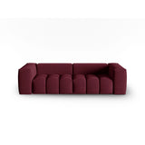 Verona 3-Sitzer Sofa aus Strukturierter Stoff in Burgund (Sorella 59), 230x85 cm von Cosmopolitan Design – Bild 1
