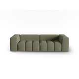 Verona 3-Sitzer Sofa aus Strukturierter Stoff in Dunkles olivgrün (Sorella 34), 230x85 cm von Cosmopolitan Design – Bild 1