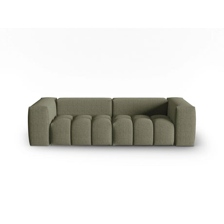 Verona 3-Sitzer Sofa aus Strukturierter Stoff in Dunkles olivgrün (Sorella 34), 230x85 cm von Cosmopolitan Design – Bild 1