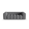 Verona 3-Sitzer Sofa aus Strukturierter Stoff in Grau (Sorella 89), 200x85 cm von Cosmopolitan Design – Bild 1