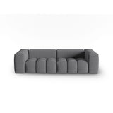 Verona 3-Sitzer Sofa aus Strukturierter Stoff in Grau (Sorella 89), 230x85 cm von Cosmopolitan Design – Bild 1