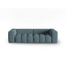 Verona 3-Sitzer Sofa aus Strukturierter Stoff in Hellblau (Sorella 76), 230x85 cm von Cosmopolitan Design – Bild 1