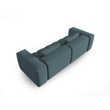 Verona 3-Sitzer Sofa aus Strukturierter Stoff in Hellblau (Sorella 76), 230x85 cm von Cosmopolitan Design – Bild 4