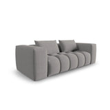 Verona 3-Sitzer Sofa aus Strukturierter Stoff in Warmes Grau (Sorella 84), 200x85 cm von Cosmopolitan Design – Bild 3