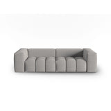 Verona 3-Sitzer Sofa aus Strukturierter Stoff in Warmes Grau (Sorella 84), 230x85 cm von Cosmopolitan Design – Bild 1