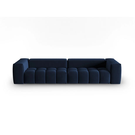 Verona 5-Sitzer Sofa aus Samt in Königsblau (Casino Deep Blue), 290x85 cm von Cosmopolitan Design – Bild 1