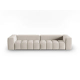 Verona 5-Sitzer Sofa aus Samt oder Strukturstoff, 290x85 cm von Cosmopolitan Design – Bild 1
