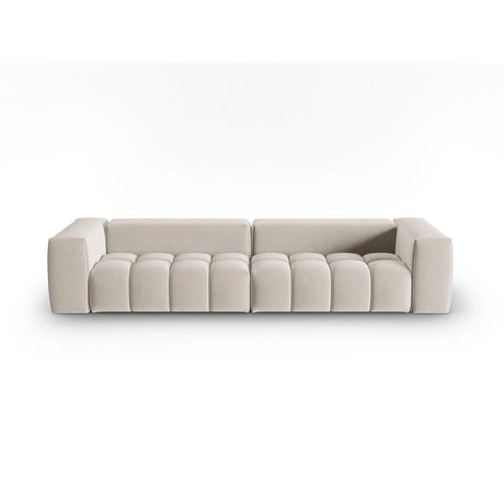 Verona 5-Sitzer Sofa aus Samt oder Strukturstoff, 290x85 cm von Cosmopolitan Design – Bild 1