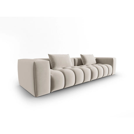 Verona 5-Sitzer Sofa aus Samt oder Strukturstoff, 290x85 cm von Cosmopolitan Design – Bild 3