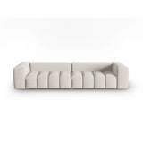 Verona 5-Sitzer Sofa aus Strukturierter Stoff in Beige (Sorella 03), 290x85 cm von Cosmopolitan Design – Bild 1