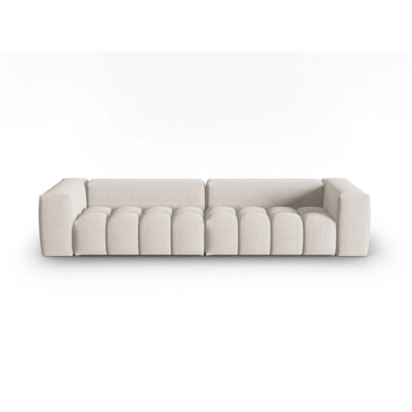 Verona 5-Sitzer Sofa aus Strukturierter Stoff in Beige (Sorella 03), 290x85 cm von Cosmopolitan Design – Bild 1