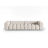 Verona 5-Sitzer Sofa aus Strukturierter Stoff in Beige (Sorella 03), 290x85 cm von Cosmopolitan Design – Bild 1
