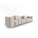Verona 5-Sitzer Sofa aus Strukturierter Stoff in Beige (Sorella 03), 290x85 cm von Cosmopolitan Design – Bild 3