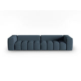 Verona 5-Sitzer Sofa aus Strukturierter Stoff in Dunkelblau (Sorella 77), 290x85 cm von Cosmopolitan Design – Bild 1