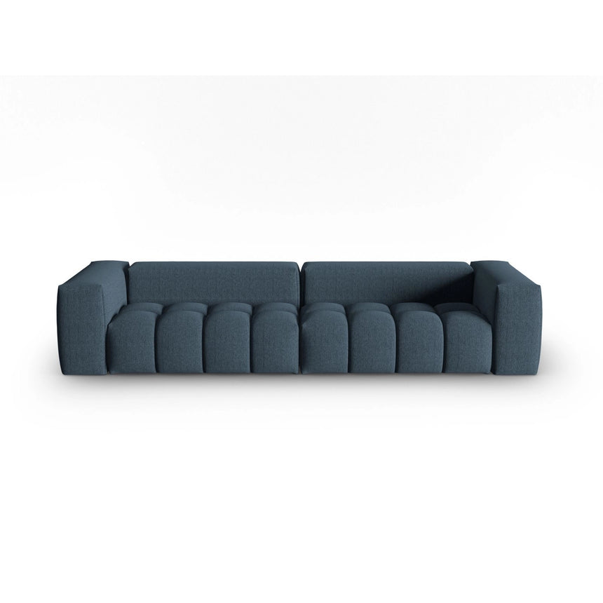 Verona 5-Sitzer Sofa aus Strukturierter Stoff in Dunkelblau (Sorella 77), 290x85 cm von Cosmopolitan Design – Bild 1